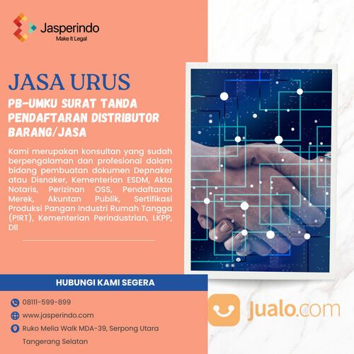 PB-UMKU SURAT TANDA PENDAFTARAN DISTRIBUTOR BARANG/JASA