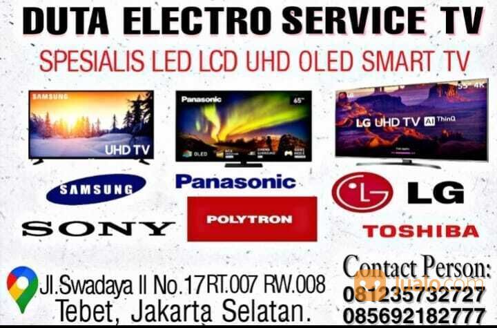 Jasa Service TVpanggilan Bergaransi TEBET Jakarta Setalan