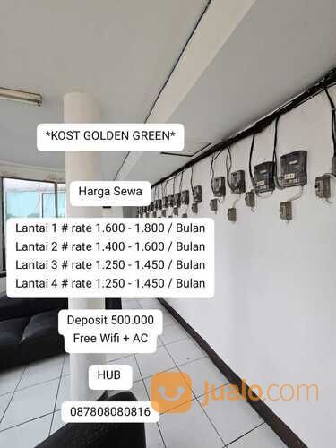 KOST GOLDEN GREEN,Kedoya Utara,Kebon Jeruk, Jakarta Barat