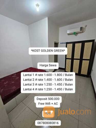 KOST GOLDEN GREEN,Kedoya Utara,Kebon Jeruk, Jakarta Barat