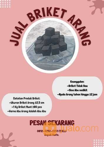 SUPPLIER !! TELP : 0812-3252-2251 (WA), Briket Arang Kelapa Di Payakumbuh
