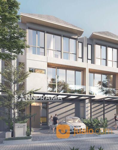 Rumah Mewah Tepi Laut Pantai Mutiara Jakarta 3 Lantai dari Intiland