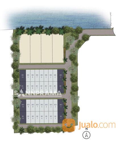 Rumah Mewah Tepi Laut Pantai Mutiara Jakarta 3 Lantai dari Intiland