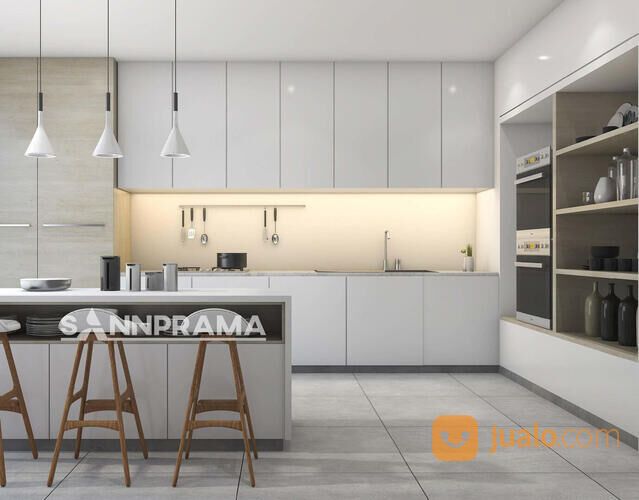 Rumah Mewah Tepi Laut Pantai Mutiara Jakarta 3 Lantai dari Intiland