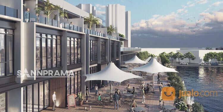 Rumah Mewah Tepi Laut Pantai Mutiara Jakarta 3 Lantai dari Intiland