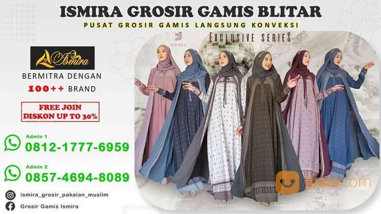 WA 0812 1777 6959 Ismira Grosir - Toko Busana Muslimah Model Dan Desain Terbaru Di Blitar