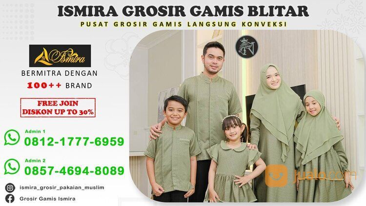 WA 0812 1777 6959 Ismira Grosir - Toko Busana Muslimah Model Dan Desain Terbaru Di Blitar