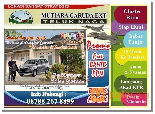 Mutiara Palem Kosambi 2024 Ada Rumah Baru Siap Huni Harga 500jutaan Full Furnish