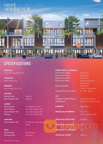 The Hive @Essence Ruko Baru di Lippo Village Karawaci
