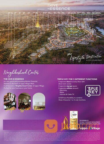 The Hive @Essence Ruko Baru di Lippo Village Karawaci