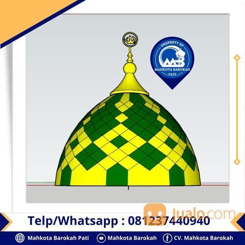 Beragam Desain Motif Kubah Masjid Terbaru 2023 - Gambar Motif Kubah Masjid