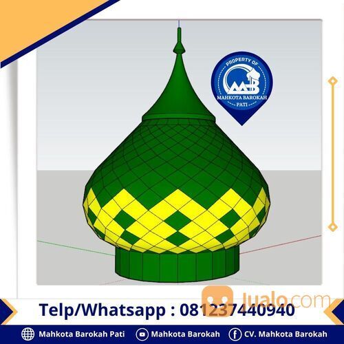 Beragam Desain Motif Kubah Masjid Terbaru 2023 - Gambar Motif Kubah Masjid