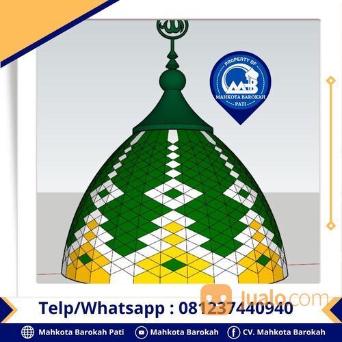 Beragam Desain Motif Kubah Masjid Terbaru 2023 - Gambar Motif Kubah Masjid