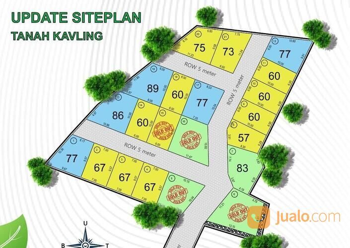 Tanah Modern Kavling Barat Casablanca 100 Meter Dari Jalan Poros Harga 100 Jutaan Malang