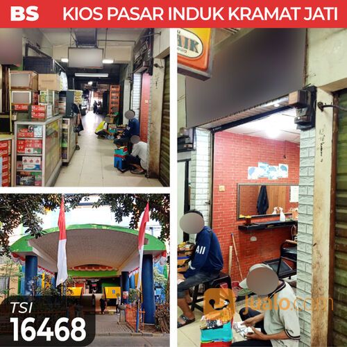 (TSI/16468) Kios Pasar Induk Kramat Jati, Jakarta Timur, 4.04 m², 1 Lt