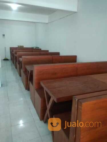 Meja Cafe Bahan Kayu Jati Belanda