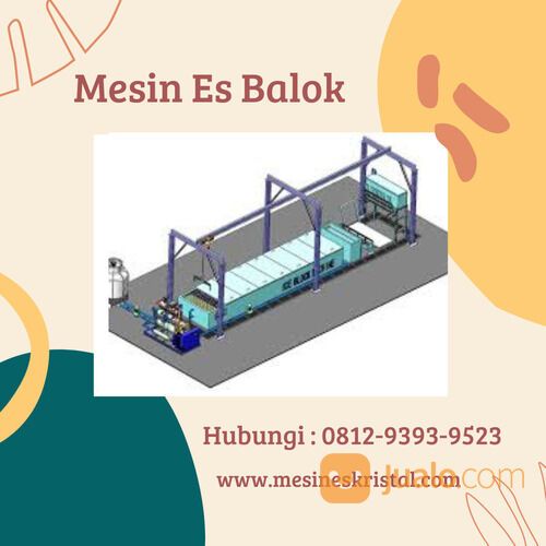 PROMO, CALL: 0812-9393-9523, Perakitan Mesin Es Batu Balok 8 Ton Di Karawang