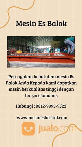 PROMO, CALL: 0812-9393-9523, Perakitan Mesin Es Batu Balok 8 Ton Di Karawang