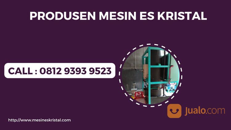 GARANSI, CALL: 0812-9393-9523, Mesin Es Kristal Rakitan Lampung