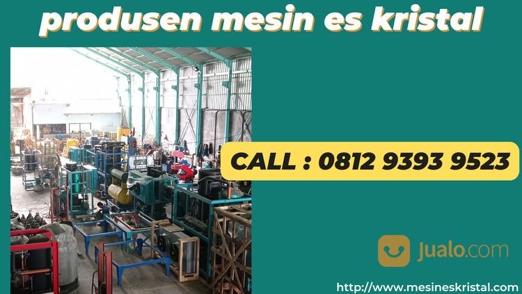 GARANSI, CALL: 0812-9393-9523, Mesin Es Kristal Rakitan Lampung