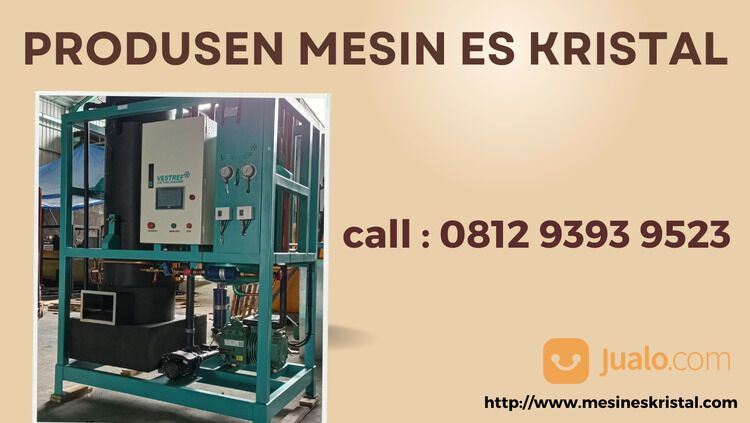 GARANSI, CALL: 0812-9393-9523, Mesin Es Kristal Rakitan Lampung