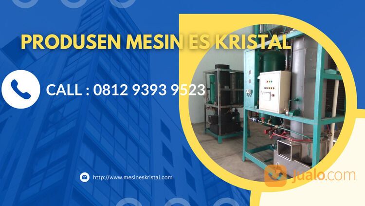 GARANSI, CALL: 0812-9393-9523, Mesin Es Kristal Rakitan Lampung