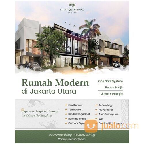 RUMAH BARU PARKSPRING KELAPA GADING JAKARTA UTARA