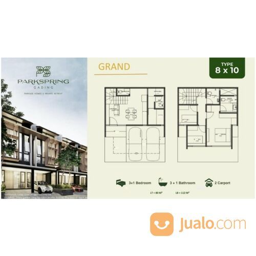RUMAH BARU PARKSPRING KELAPA GADING JAKARTA UTARA