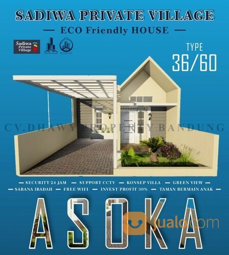 SADIWA PRIVATE VILLAGE ECO friendly House Hunian Kekinian Di Rancamulya Bandung