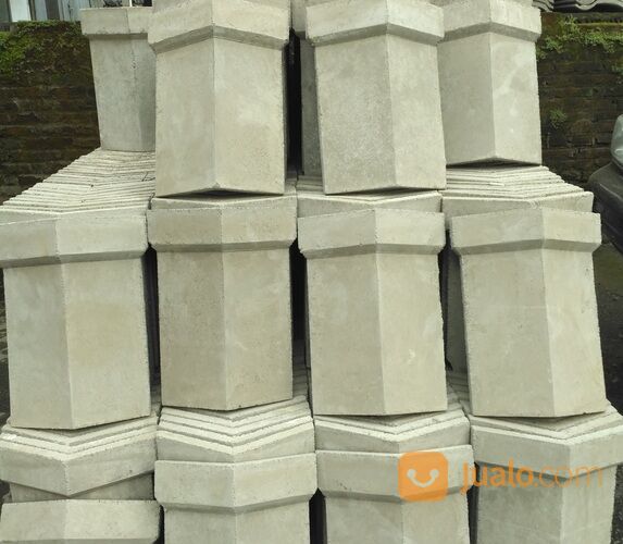 Genteng Beton Nok Bubungan Wuwung Segitiga - Malang