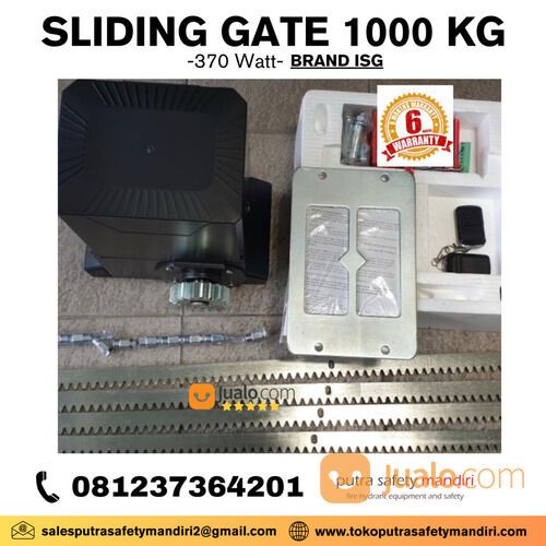 MESIN PINTU GERBANG GESER OTOMATIS SMART AUTOMATIC SLIDING GATE ISG KAPASITAS 1000 KG BEST SELLER