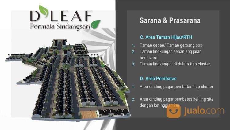 D’Leaf Permata Sindangsari Termurah Di Pasar Kemis Tangerang