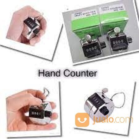 alat hitung klik manual tamu barang gudang Hand Tally Counter No. 101