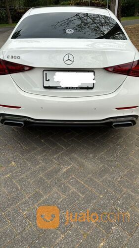 MERCEDES BENZ C300 AMG 2022 NEW MODEL W206 WHITE ON BLACK