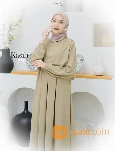 WA 085 790 255 364, Distributor Baju Gamis Terbaru 2023 Simple Elegan Saz Daily Blitar Jatim