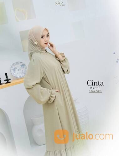 WA 085 790 255 364, Distributor Baju Gamis Terbaru 2023 Simple Elegan Saz Daily Blitar Jatim