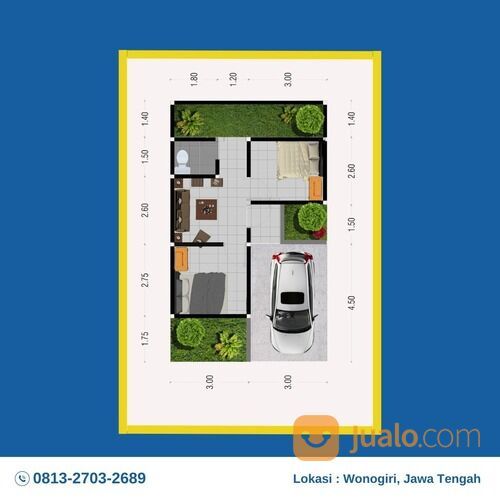 Hanya 10 Menitan dari Alun Alun Giri Krida Bakti Wonogiri. BALE TUANKU