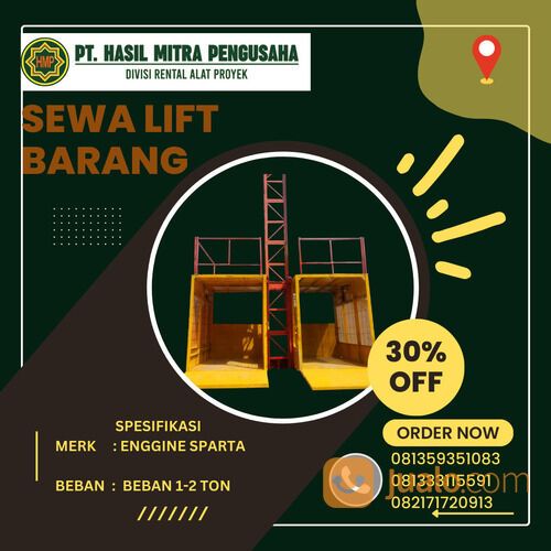 SEWA LIFT BARANG ACE DAN SEKITARNYA | 081359351083 | 082371720913