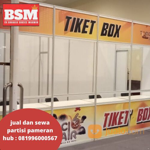 rental tiket box partisi r8