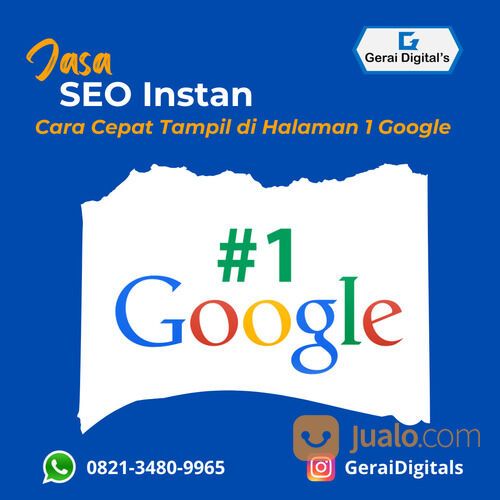 Jasa SEO Instan Tangerang By Gerai Digitals, Tampil di Halaman 1 Google