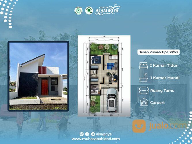 Rumah Modern Dekat RS Karisma Cimareme