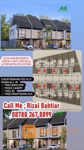 Perumahan Taman Palem Cengkareng Lestari Buka Cluster Baru 2024 Harga Perdana