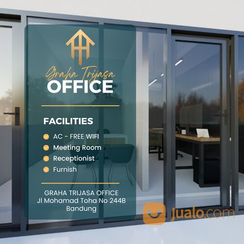 Sewa Ruang Kantor Bulanan Bandung Full Fasilitas Ada Ruang Meeting