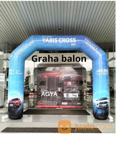 Balon start finish/balon gate - gapura murah surabaya. Hub