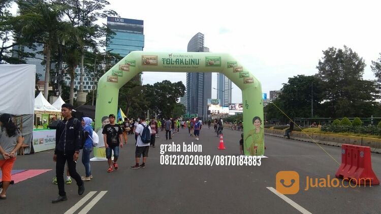 Balon start finish/balon gate - gapura murah surabaya. Hub