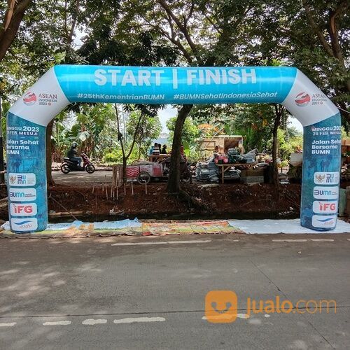 Balon start finish/balon gate - gapura murah surabaya. Hub