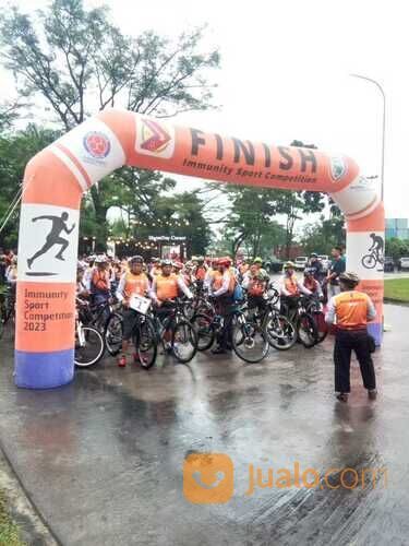 Balon start finish/balon gate - gapura murah surabaya. Hub
