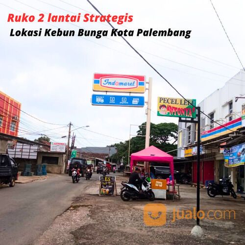 Ruko Kosong 2 lantai Jalan Lubuk Kawah Kebun Bunga