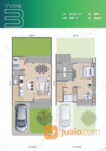 Rumah Murah Terbaik di Cendana Livin Park Serpong