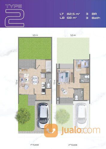 Rumah Murah Terbaik di Cendana Livin Park Serpong